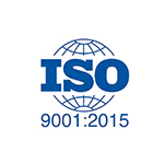 ISO 9001:2015 Certified for Quality & Process Excellence